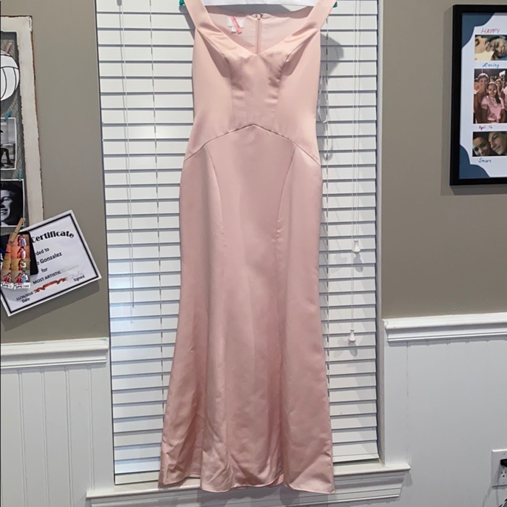 Long Pink Dress